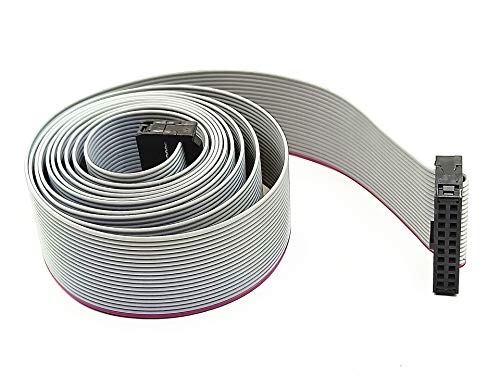 BLS 2.54mm Pitch IDC 20-Pin F/F Connector Extension Flat Ribbon Cable 150cm Length - Image 1