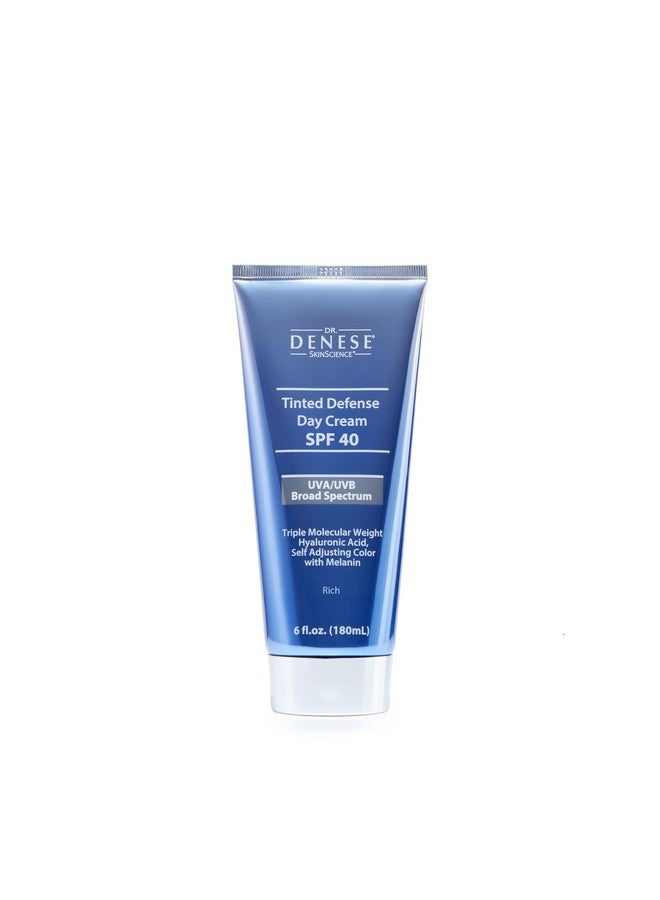 Dr. Denese Spf 40 Defense Day Cream, Anti-Aging Bb (Beauty Balm) Cream, Cc (Color Correcting) Cream (Rich, 6 Oz)