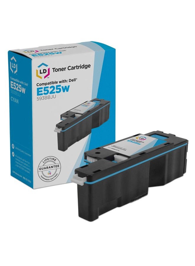 LD Products Compatible Toner Cartridge Replacement for Dell 593-BBJU H5WFX (Cyan) - Image 1