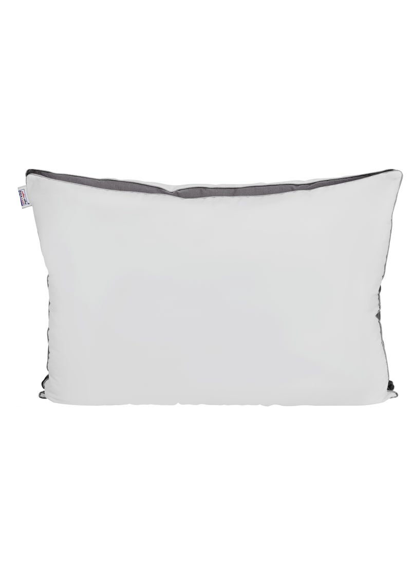 Back Care | Hotel Pillow - Luxury Down Alternative Filling Pillow Soft Brushed Microfiber Top, Anti Allergy Bed Pillows White, Ultra-soft Microfiber Strip Hotel pillow for Ultimate Comfort and Support - Image 3