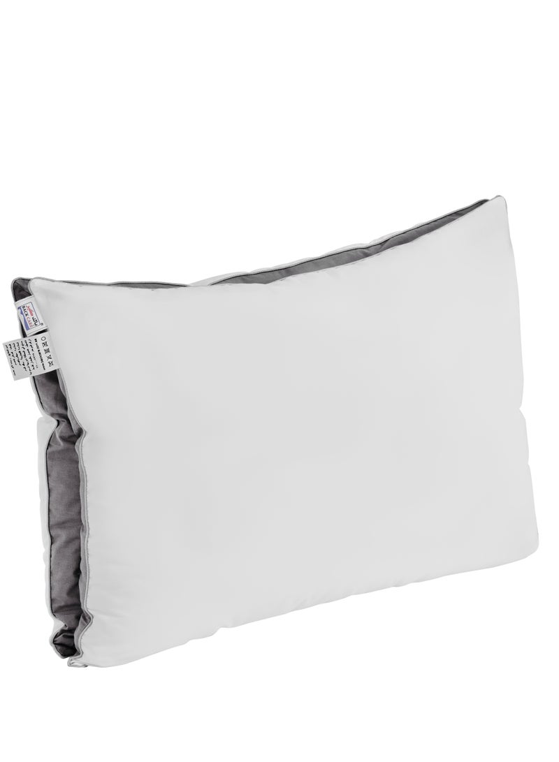 Back Care | Hotel Pillow - Luxury Down Alternative Filling Pillow Soft Brushed Microfiber Top, Anti Allergy Bed Pillows White, Ultra-soft Microfiber Strip Hotel pillow for Ultimate Comfort and Support - Image 4