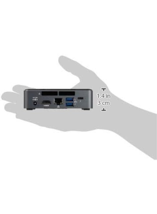 كمبيوتر صغير Intel NUC 7 – كور i5، ذاكرة 8 جيجابايت رام، هارد SSD 256 جيجابايت – كمبيوتر مدمج عالي الأداء - Image 4