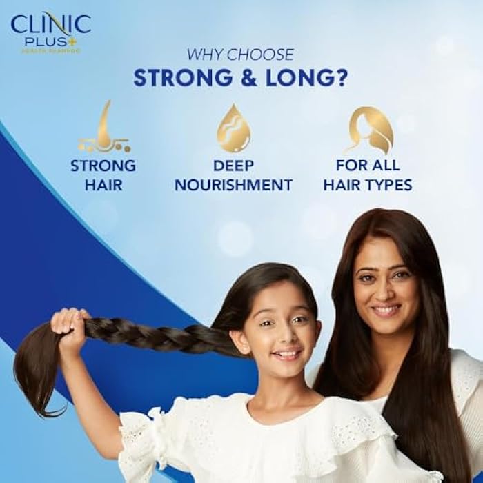 Clinic Plus Strong & Long Shampoo, 1000 ml - Image 3
