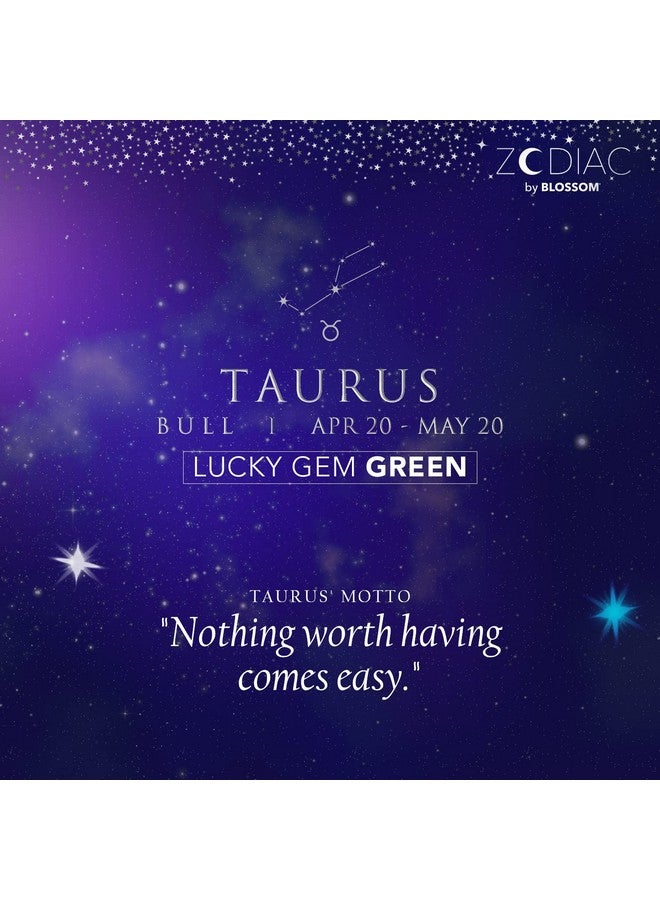 Blossom Zodiac Sign Roll-On Lip Gloss, Vanilla Scented + Moisturizing with Crystals, Made in USA, 0.20 fl. oz./5.9ml, Taurus - Image 4