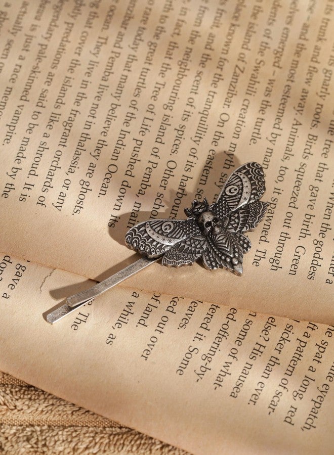 HAQUIL Vintage Insect Hawkmoth Butterfly Hairpin Nordic Animal Hair Clips Goth Jewelry - Image 5