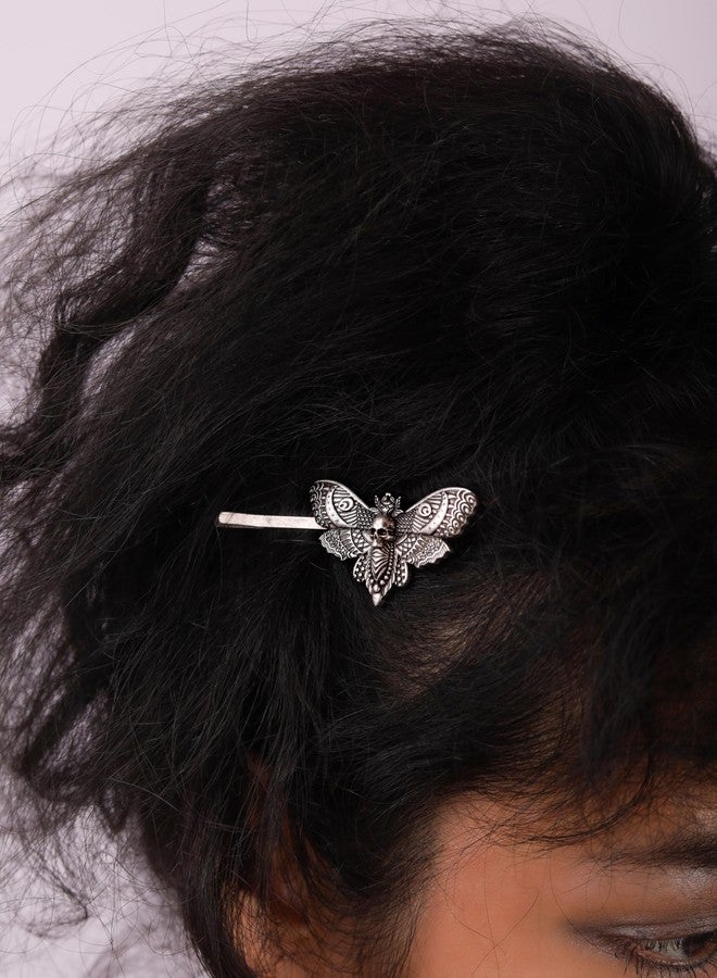 HAQUIL Vintage Insect Hawkmoth Butterfly Hairpin Nordic Animal Hair Clips Goth Jewelry - Image 4