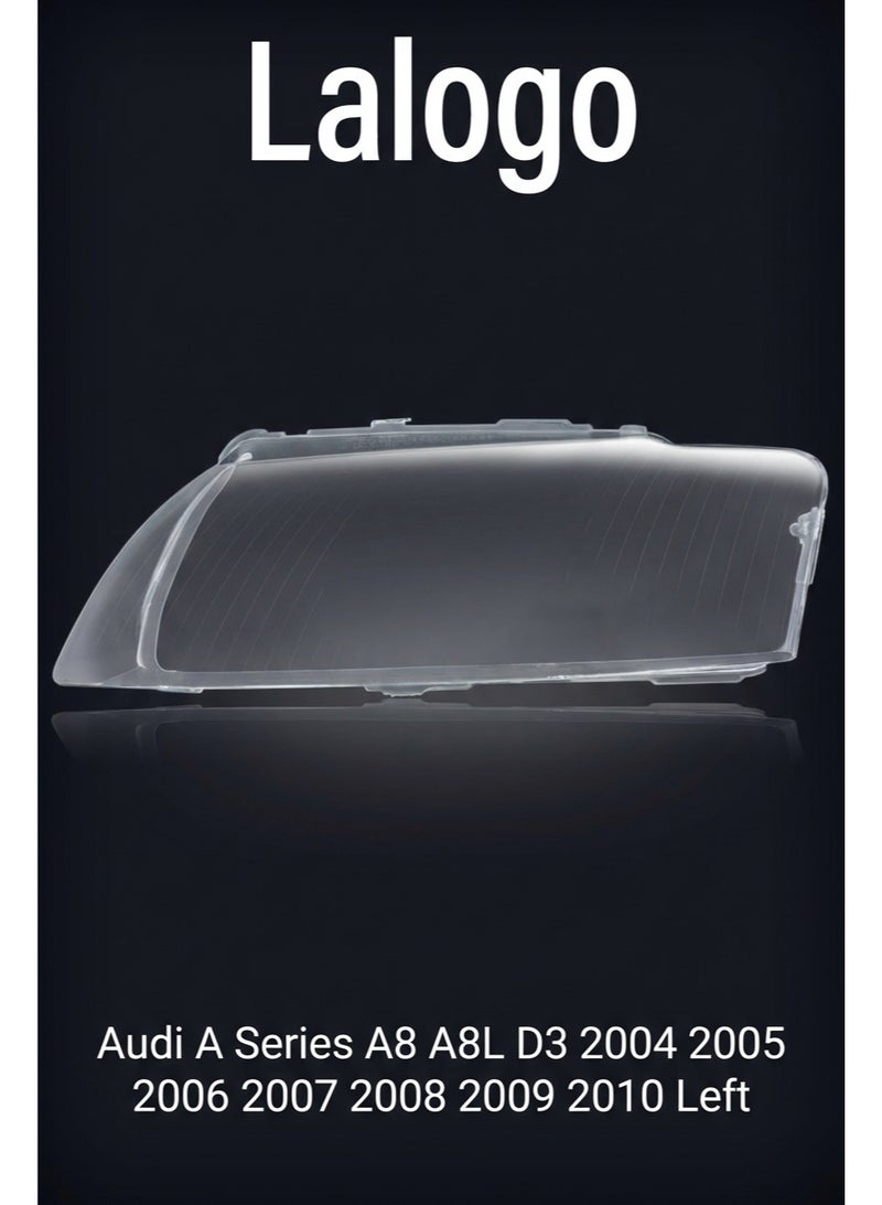 Lalogo Headlight Lens Cover for Audi A Series A8 A8L D3 2004 2005 2006 2007 2008 2009 2010 Left-10101004L - Image 2