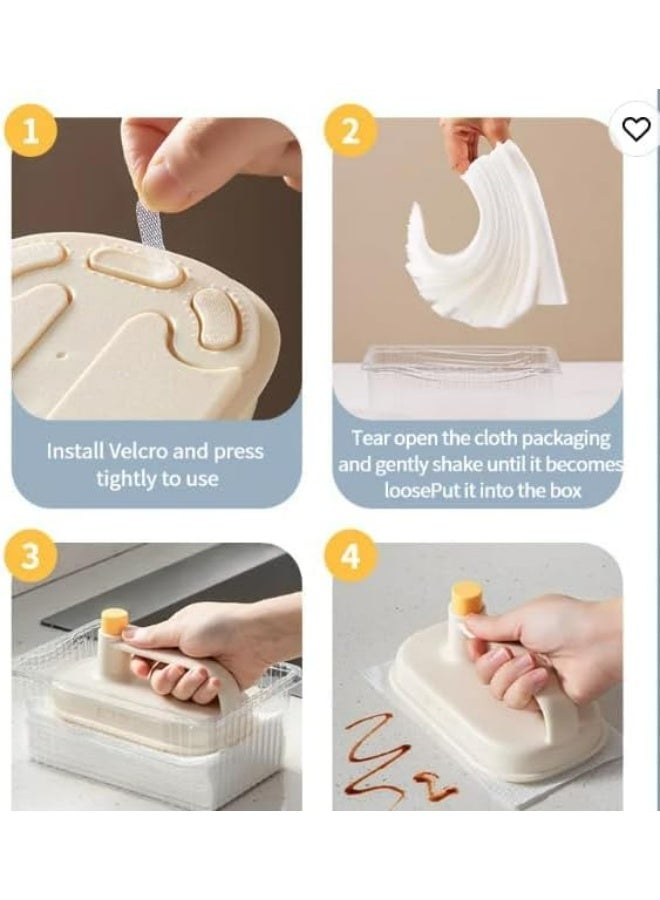 Magic Brush Clean DirtMaster Deluxe: Revolutionary Kitchen Dirt Removal Kit Hands Free - Image 3