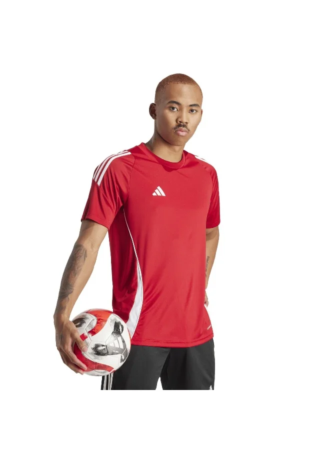 Adidas Adidas Tiro24 Jsy Red Jersey (Short Sleeve) Jerseys For Men