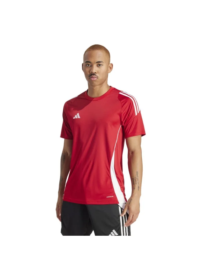 Adidas Adidas Tiro24 Jsy Red Jersey (Short Sleeve) Jerseys For Men