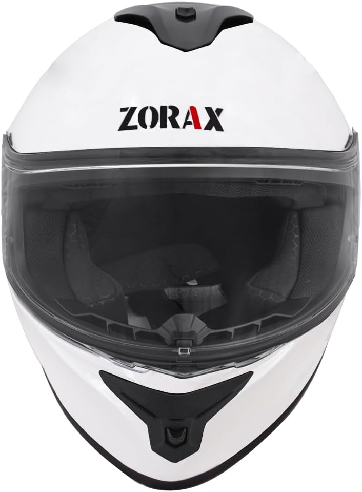 Zorax Falcon White XXXL Full Face Motorbike Helmet ECE 22.06 Approved - Image 5