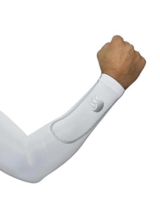 دي أس سي كم ذراع ضاغط | الحجم: متوسط ​​| للجنسين | الحماية من الشمس | مثالي للأنشطة الخارجية والرياضية | أداء يتمدد ويمتص الرطوبة - Image 1