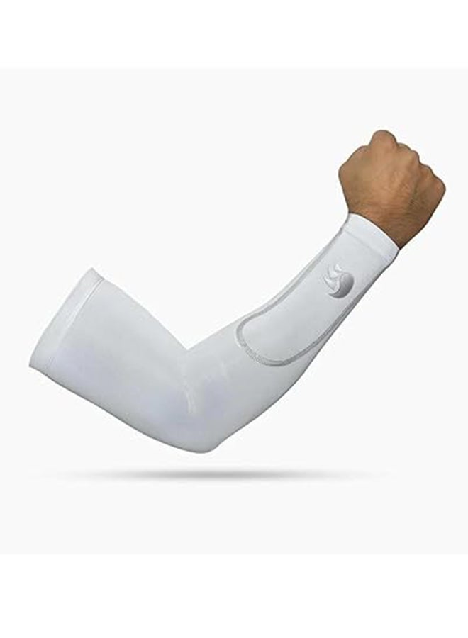 دي أس سي كم ذراع ضاغط | الحجم: متوسط ​​| للجنسين | الحماية من الشمس | مثالي للأنشطة الخارجية والرياضية | أداء يتمدد ويمتص الرطوبة - Image 2