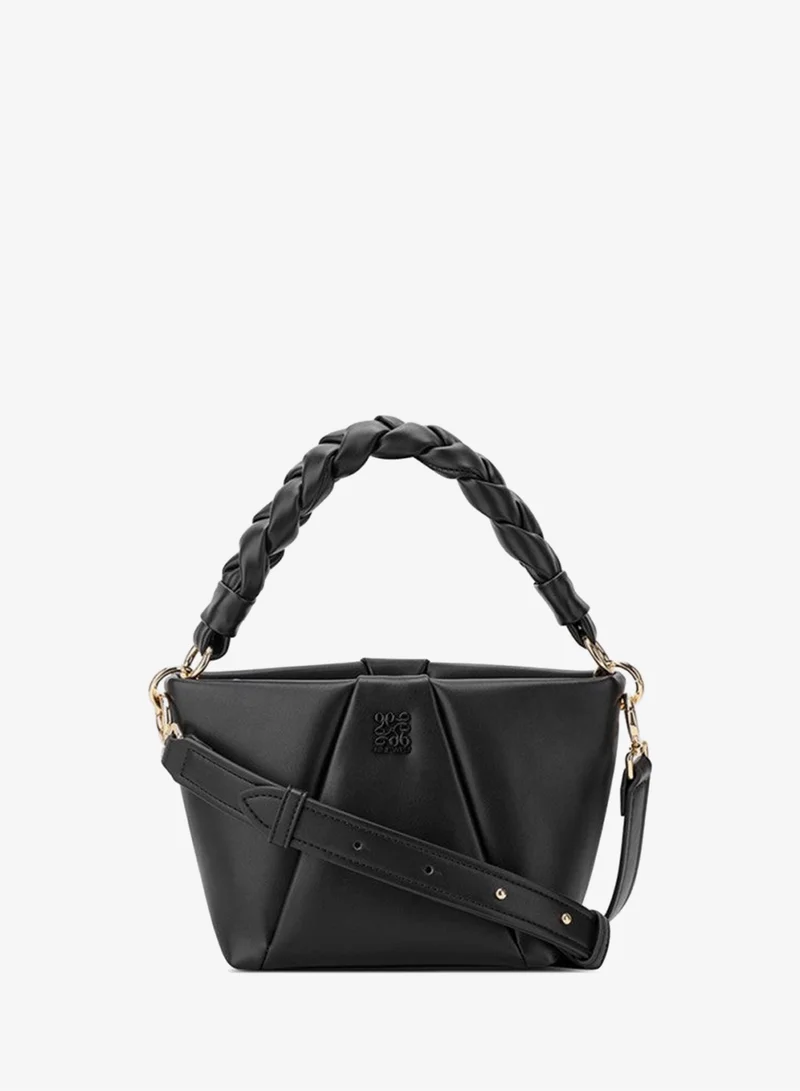 YENA Logo Detail Shoulder Bag