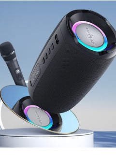 Zealot ZEALOT S61 High Power Wireless Bluetooth Speakers Portable Column For Computer Subwoofer Boom Box Music Center FM Radio Colorful with Microphone  - Image 5