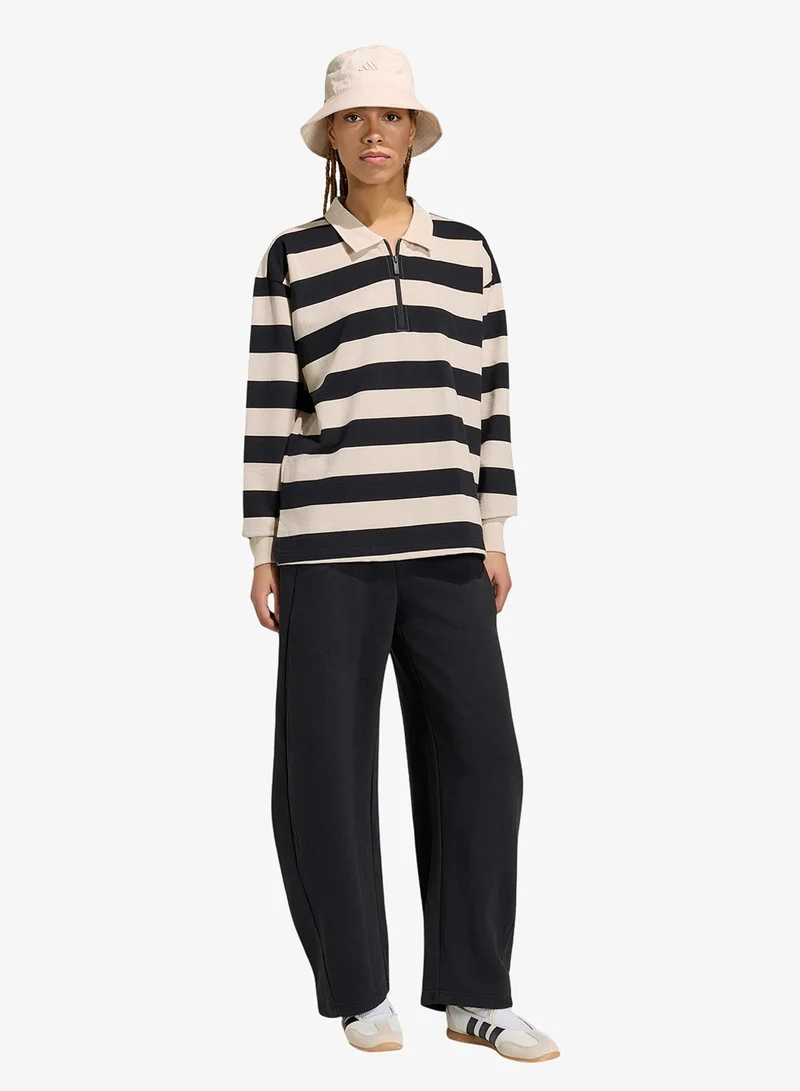 Adidas BLACK/CRLI Essential Contemporary French Terry Polo for Women | Best Price UAE