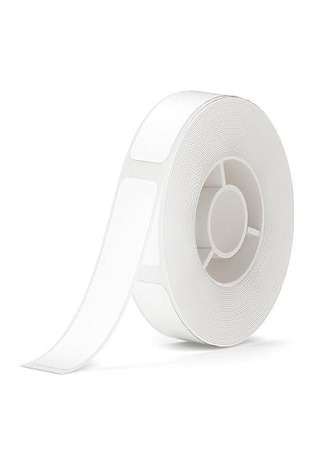 NEWDRU Label Maker Tape Roll - White Sticker Label Paper Labeling Tape for Handheld Label Printer | Waterproof, Oil-Proof - 15 * 30mm (180 Labels x 3 Rolls) - Image 2