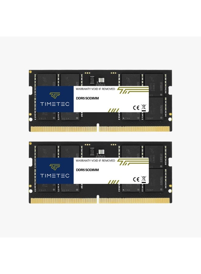 تايم تيك Timetec D516 DDR5 SODIMM 5600MHz Non-ECC Unbuffered 1Rx8 1024x8 1.1V CL46 16GB - Image 2