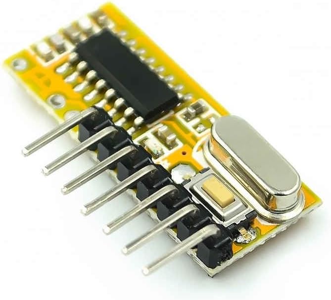 RXC6 433MHz Superheterodyne Wireless Receiver Module with Learning Code Mode - Image 2