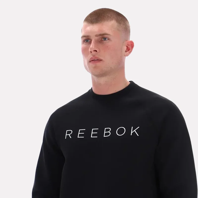 Reebok Black Reebok Graphic Core Men's Sweatshirt - Black for Men | Best Price UAE