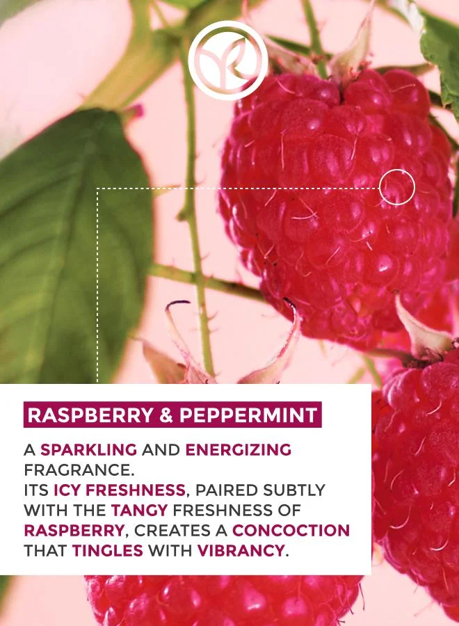 Yves Rocher BODY AND HAIR MIST RASPBERRY PEPPERMINT PEPPERMINT