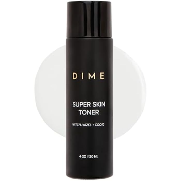 DIME Beauty Super Skin Toner, Alcohol-Free Witch Hazel Toner, Hydrating for Face with Aloe Vera and Cucumber Extract, 4 oz / 120 ml - Image 1