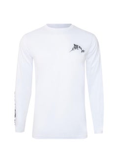 BOB MARLIN Marlin Performance Shirt Sword Rebel White-Medium  - Image 2