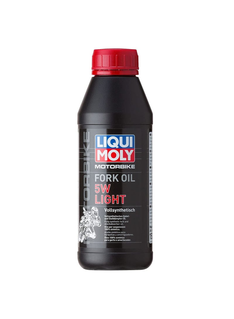 LIQUI MOLY زيت شوكة الدراجة النارية 5 واط خفيف 500 مل - Image 1