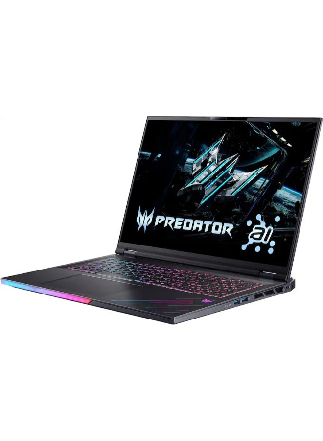 Acer Predator Helios 18 AI PH18-73-962W Gaming Laptop With 18 Inch (3810x2400) 240Hz Display, Intel Ultra 9 275HX Processor/64GB RAM DDR5/4TB SSD/24GB NVIDIA GeForce RTX 5090 Graphics/Windows 11 Pro+Life Time Office 2024 English Abyssal Black - Image 3