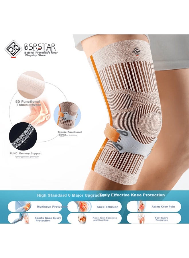 Bestray Knee Brace Knee Warmer Sports Professional Protective Men Running Women Arthritis Meniscus Injury Basketball Support - Image 2