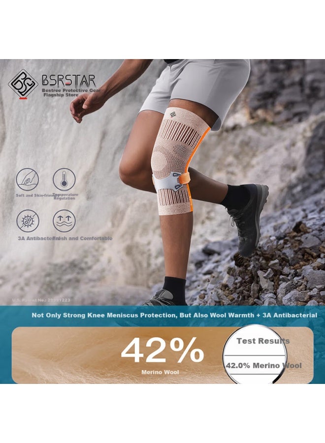 Bestray Knee Brace Knee Warmer Sports Professional Protective Men Running Women Arthritis Meniscus Injury Basketball Support - Image 3