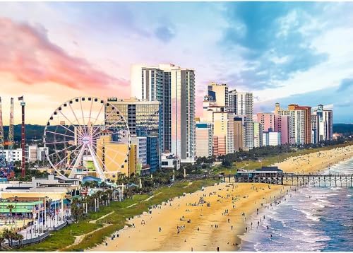 Trefl Myrtle Beach South Carolina USA Puzzle 1000 Pieces Puzzle for Travel Lovers DIY Creative Entertainment Fun Puzzles for Adults and Children from 14 Years Old - Image 5