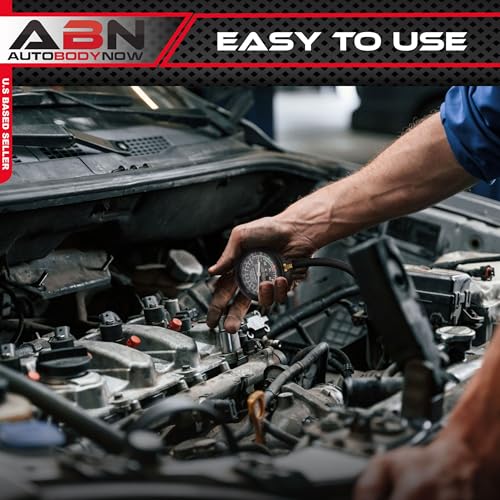 ABN Car Vacuum and Fuel Pump Tester Gauge Kit – Fuel Pump Pressure & Vacuum, Carburetor Intake Manifold, & Vacuum Test - Image 4