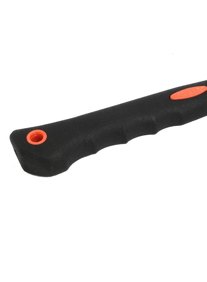 500g Claw Hammer with Plastic Handle, Forged Steel Head, Shock Absorbing Non Slip Grip, Nail Puller Hammer for Woodworking, Carpentry, Home Repair, Construction, DIY Projects - Image 4