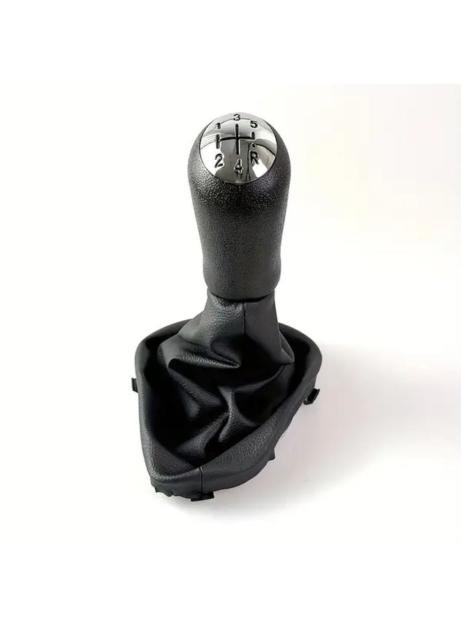 Gearbox Cover For Renault Logan II 2013-2022 5 Gears Gear Shift Knob Belt PU Leather Dust Cover Car Interior Accessory Sleek Automotive Upgrade - Image 5