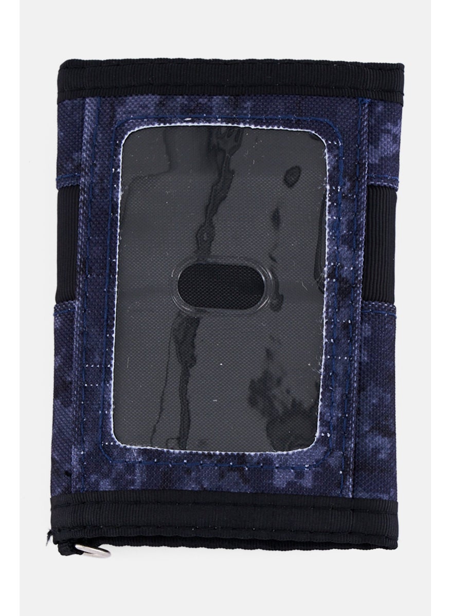 Aeropostale Men Brand Logo Trifold Wallet, Navy  - Image 2