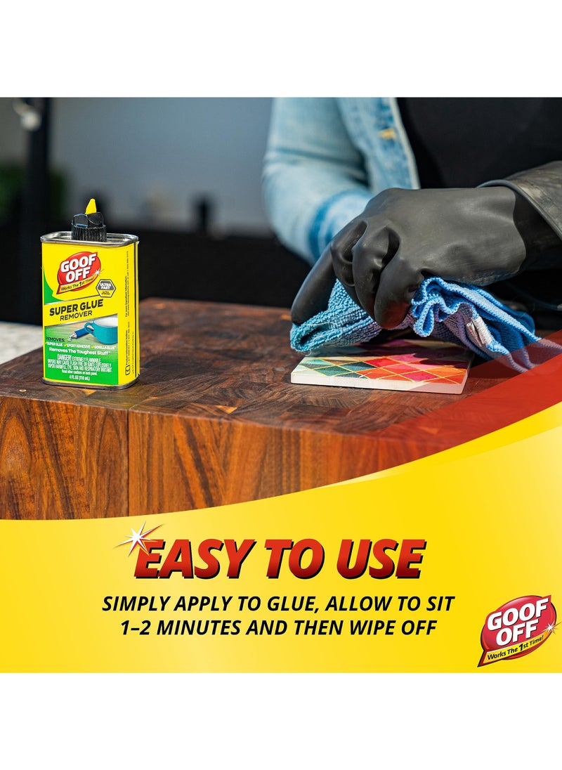 GOOF OFF Super Glue Remover 118 ML  - Image 5
