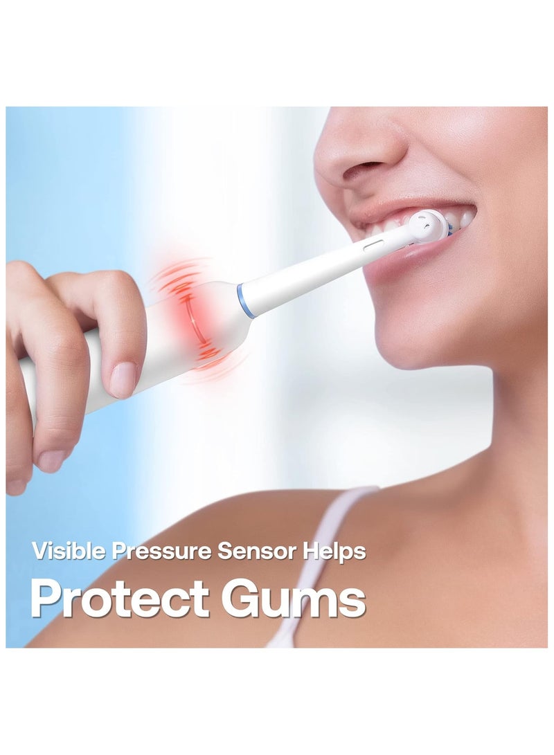 Bitvae BVR2 Toothbrush 8 heads +1 travel case White color white - Image 4