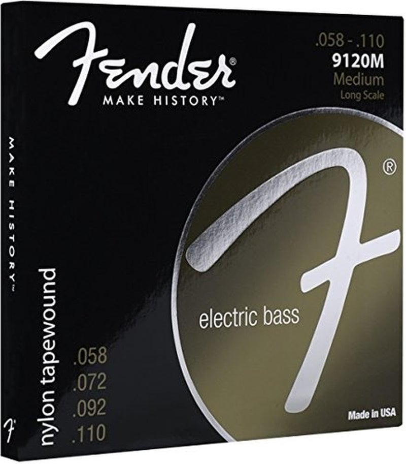FENDER أوتار باص فندر 9120 نايلون مغلفة شريطياً طول طويل 9120M 058110 - Image 2