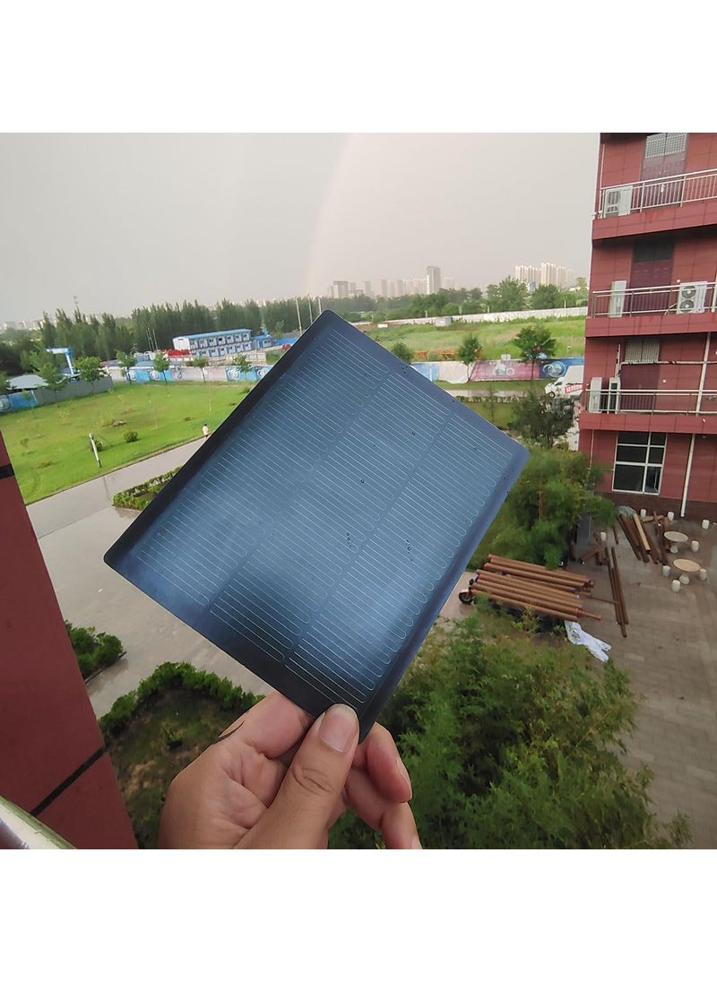 JIANG amorphousSolarPanelCIGSFilmPowerPortableUltraThinChargerPhotovoltaicSolarCell Flex Waterproof DIY 669x551in17x14cm  - Image 2