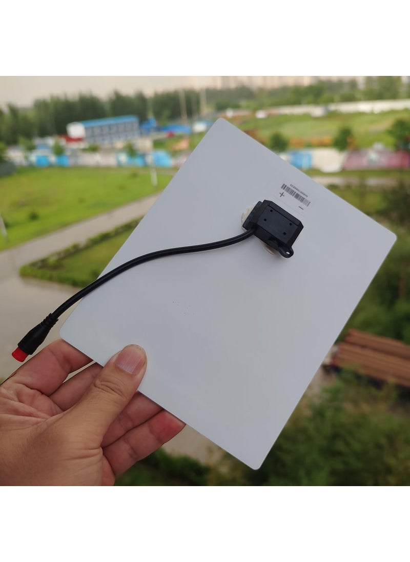 JIANG amorphousSolarPanelCIGSFilmPowerPortableUltraThinChargerPhotovoltaicSolarCell Flex Waterproof DIY 669x551in17x14cm  - Image 3