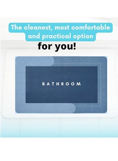 Spaceshoop Ultra Thin Super Absorbent - Quick Dry Bath Mat - Stylish Non-Slip Design - Machine Washable and Durable for Your Bathroom - Non-Slip Bath Mats - Modern and Beautiful Mat  - Image 4
