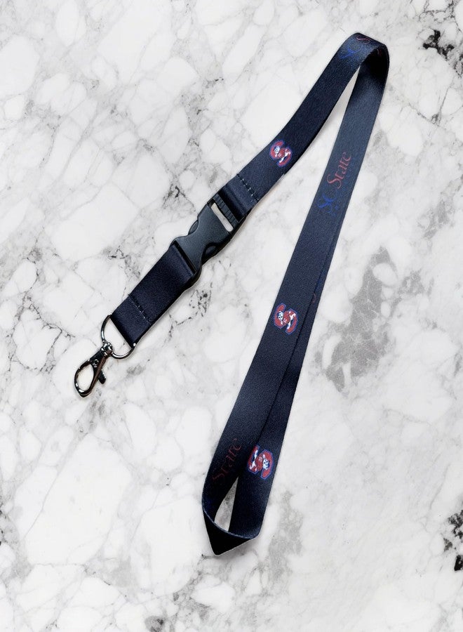 Desert Cactus South Carolina State University Lanyard SCSU Bulldogs Car Keys ID Badge Holder Keychain Detachable Breakaway Snap Buckle (Black) - Image 5