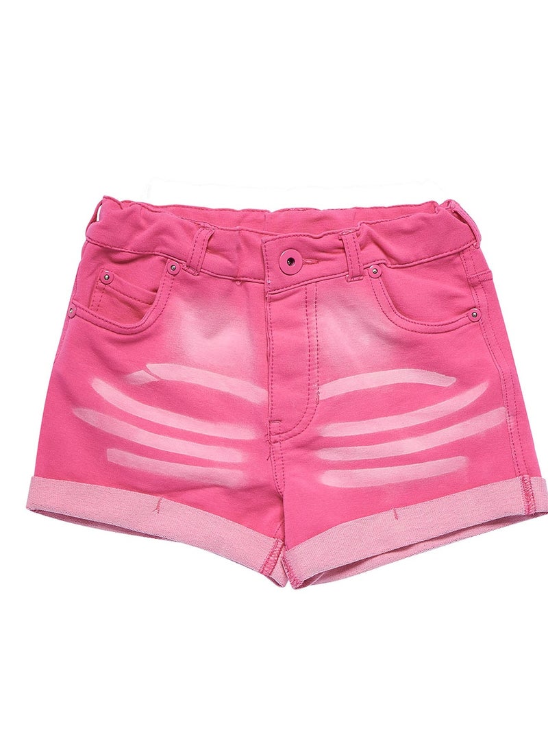 Tvmania تي في مانيا جينز قصير بنات قطن - Image 2