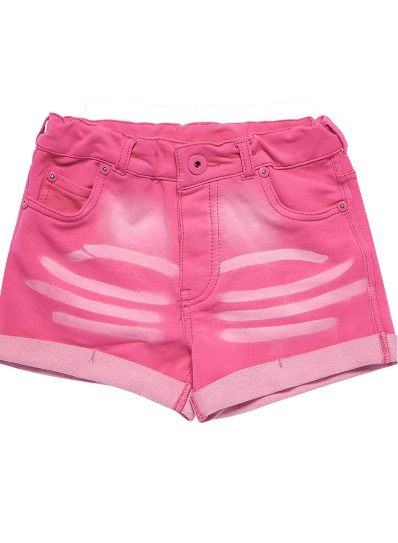 Tvmania تي في مانيا جينز قصير بنات قطن - Image 1