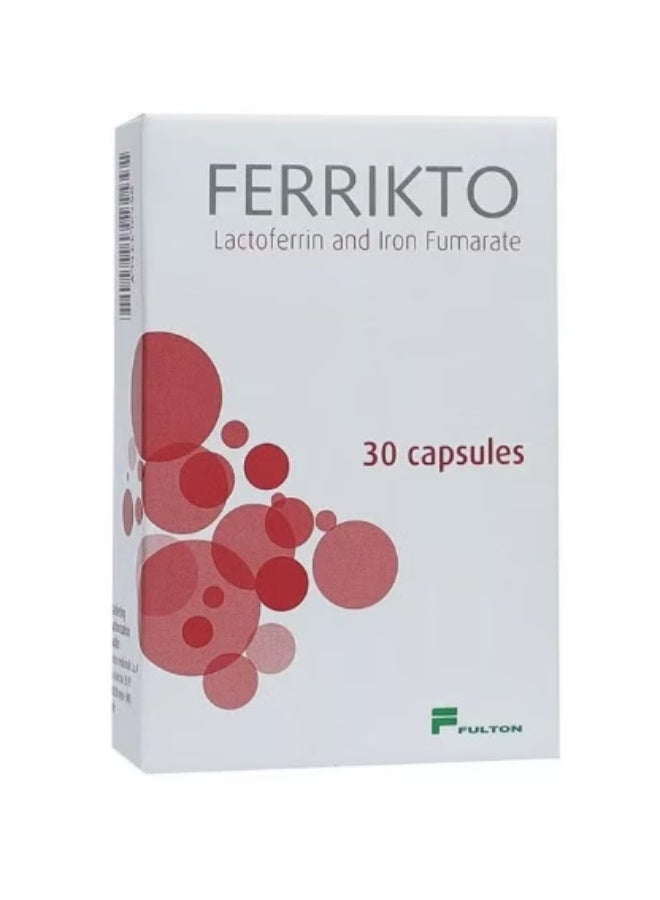 Ferrikto 100mg/3.18mg Capsule 30s