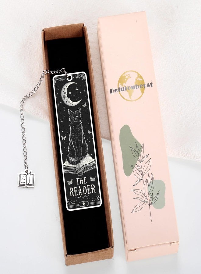 Delujouberst Wicked Easter Bookmarks Cat Lover Gifts for Women Valentine's Day Gift for Him Her Black Cat Lovers Wicked Bookmarks Book Accessories for Reading Women Top Gifts Idea for Readers Cat Mom Dad - Image 4
