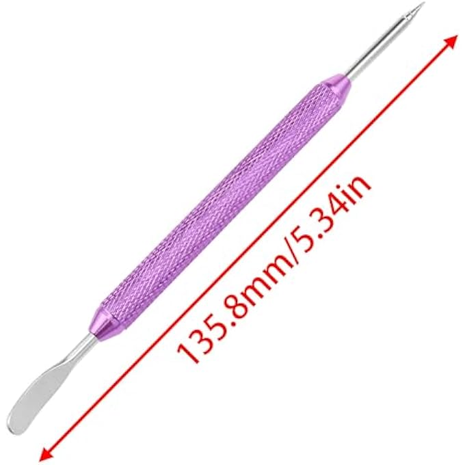 ريحني فن لاتيه ملون إبرة فاخرة نحت قهوة إبرة من الفولاذ المقاوم للصدأ أداة خبز زخرفية 1 قطع - Image 3