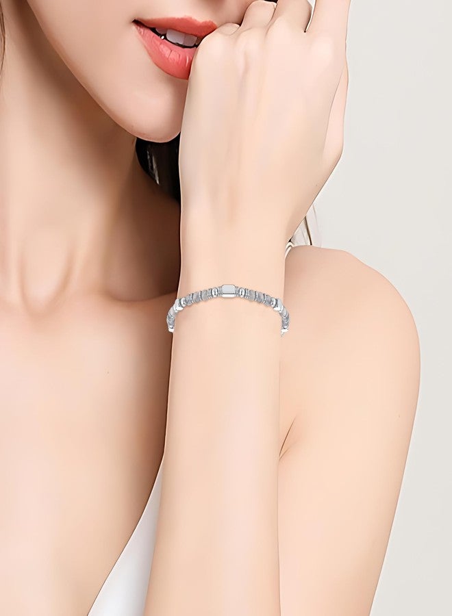 SIUMAL Boho Bracelets,Bracelets for Women Trendy of Christmas Gifts,Gold Bracelets for Women & Silver Bracelets for Women the Best Womens Birthday gifts Size 7 Inches+1 Inch Adjustable - Image 2