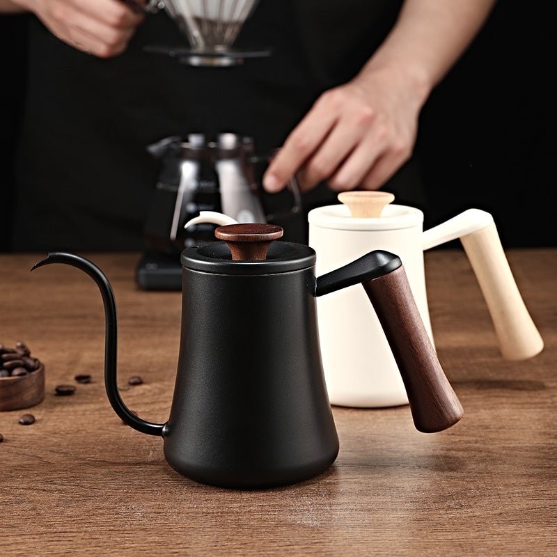 Hand Coffee Pot Household Hanging Ear Swan Neck Pot Coffee Hand Pot 304 Stainless Steel Long Mouth Pot Thin Mouth Pot 600 - Image 3